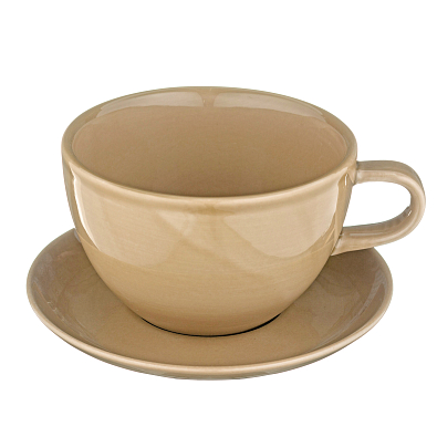 RISE BASE чашка 320 мл. золотисто-коричневая